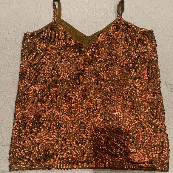 DKNY sequin tank top - Picture 2 of 3